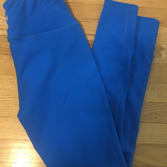 Royal blue leggings size small. - Picture 4 of 7